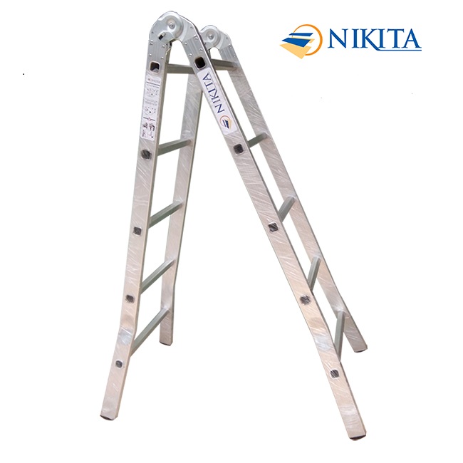 Thang Nhôm chữ a Khoá Tự động Nikita Nika -15 - 1m5